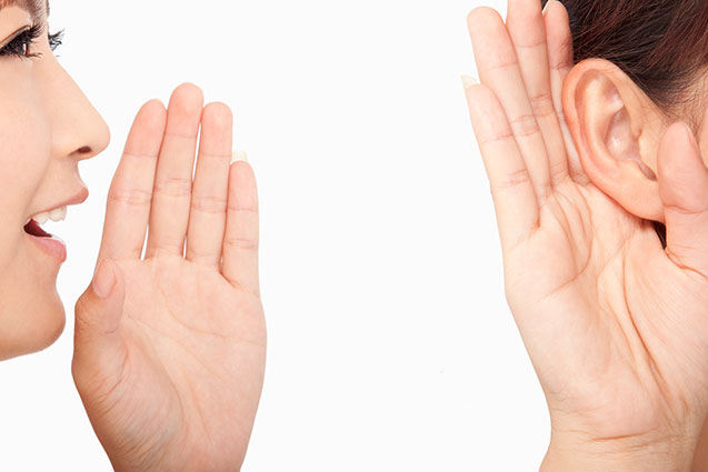 Communicating with a Hearing Problem